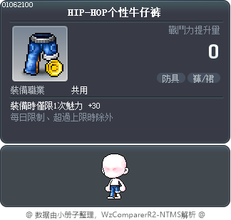 HIP-HOP个性牛仔裤 Tooltip