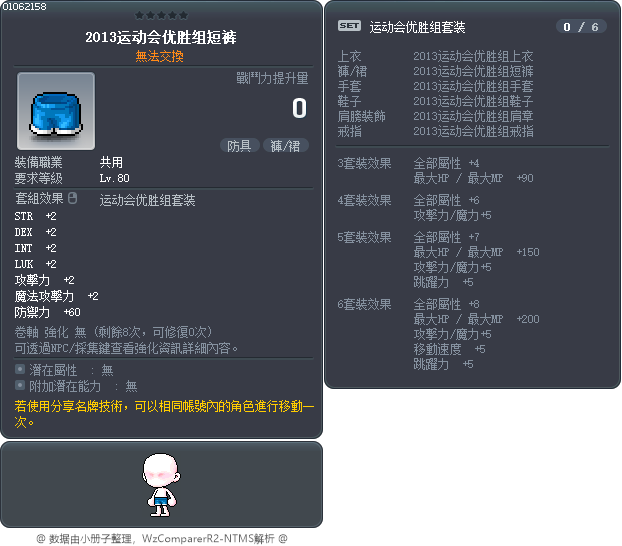 2013运动会优胜组短裤 Tooltip