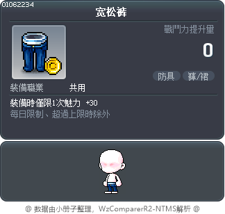 宽松裤 Tooltip