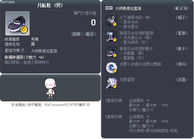 月航鞋 Tooltip