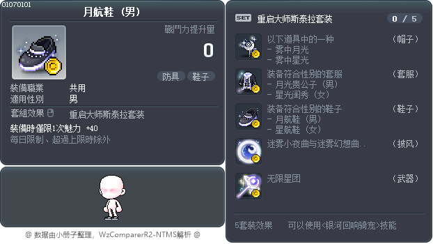 月航鞋 Tooltip