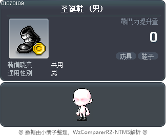圣诞鞋 Tooltip