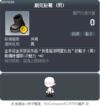 朋克短靴 Tooltip