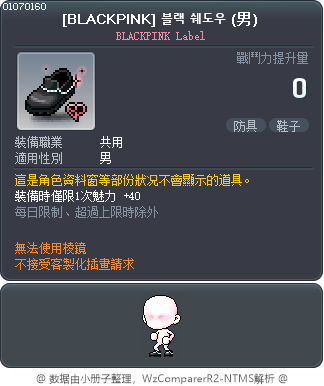 [BLACKPINK] 블랙 쉐도우 Tooltip