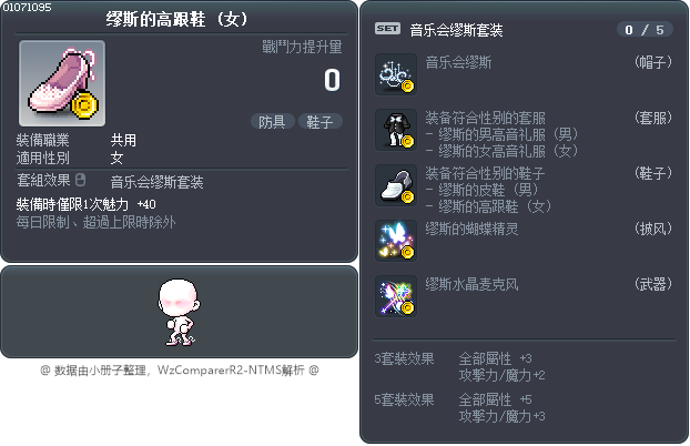 缪斯的高跟鞋 Tooltip