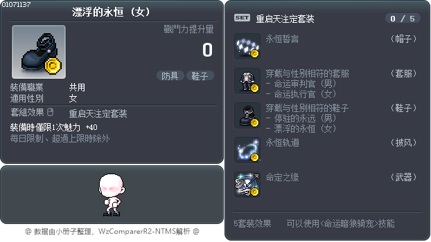 漂浮的永恒 Tooltip