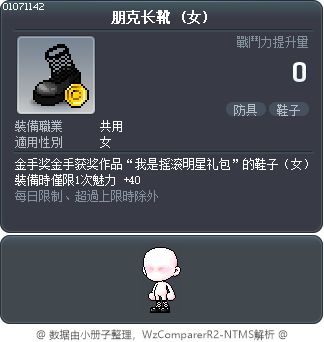 朋克长靴 Tooltip