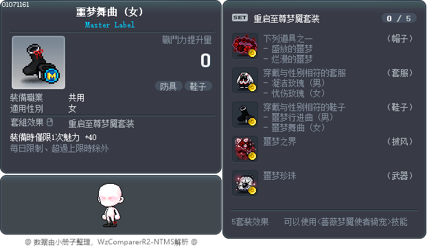 噩梦舞曲 Tooltip