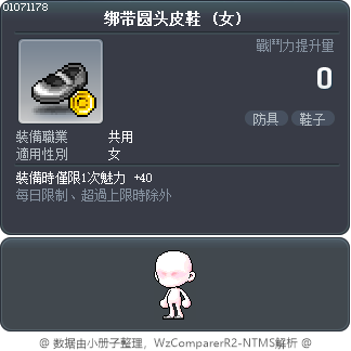 绑带圆头皮鞋 Tooltip