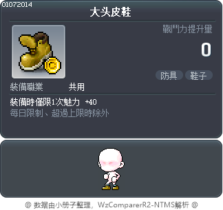 大头皮鞋 Tooltip
