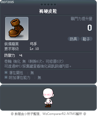 褐硬皮鞋 Tooltip