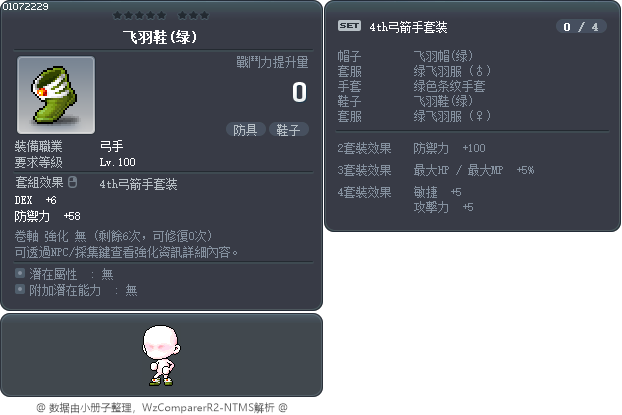 飞羽鞋(绿) Tooltip