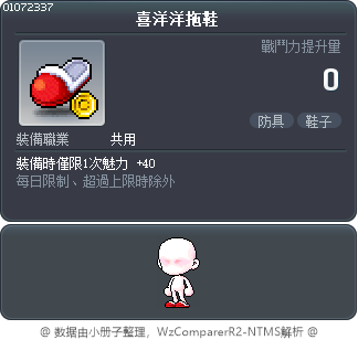 喜洋洋拖鞋 Tooltip
