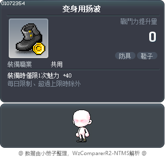 变身用扬波 Tooltip