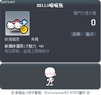 HELLO喵喵拖 Tooltip