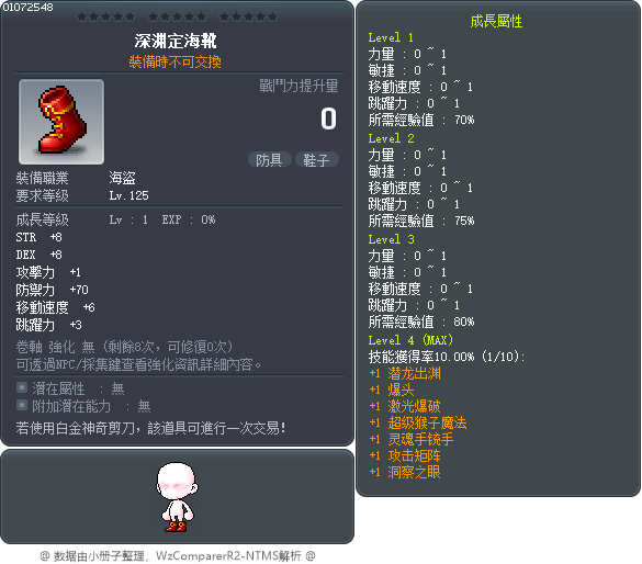 深渊定海靴 Tooltip