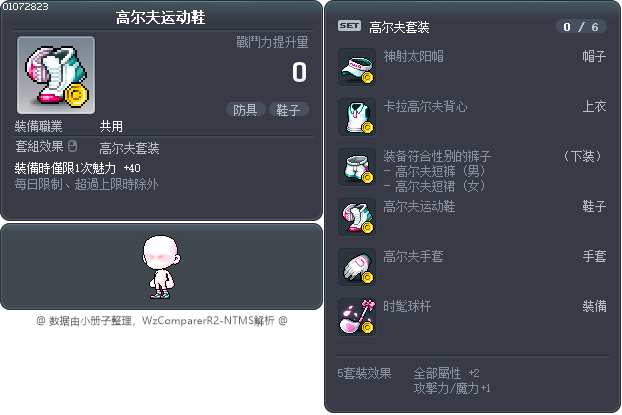 高尔夫运动鞋 Tooltip