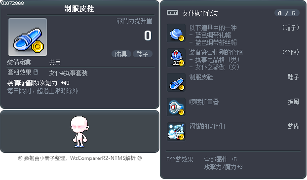 制服皮鞋 Tooltip