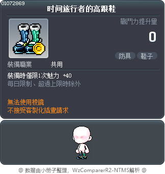 时间旅行者的高跟鞋 Tooltip