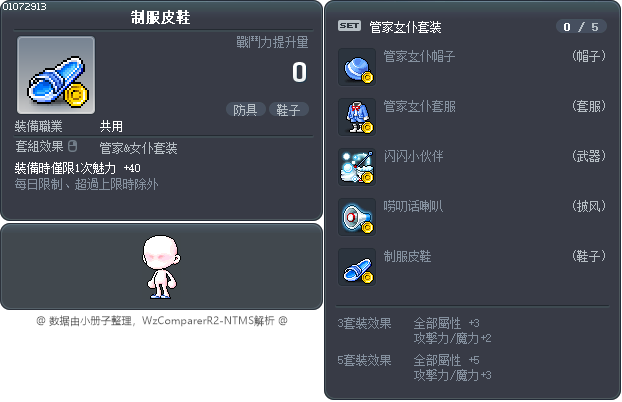 制服皮鞋 Tooltip