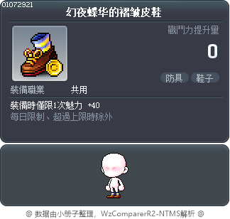 幻夜蝶华的褶皱皮鞋 Tooltip