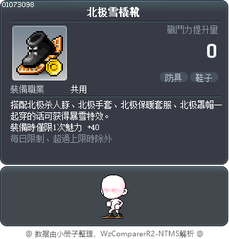 北极雪橇靴 Tooltip
