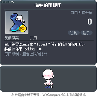 喵咪的萌脚印 Tooltip