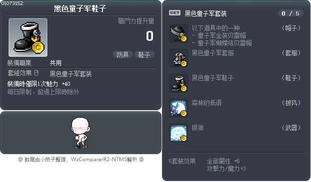 黑色軍靴 Tooltip