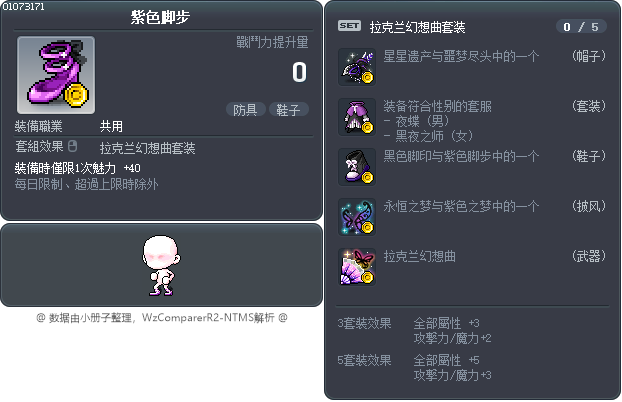 紫色脚步 Tooltip