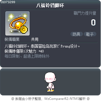 八福铃铛脚环 Tooltip