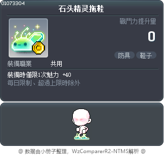 石头精灵拖鞋 Tooltip