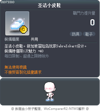 圣洁小皮鞋 Tooltip