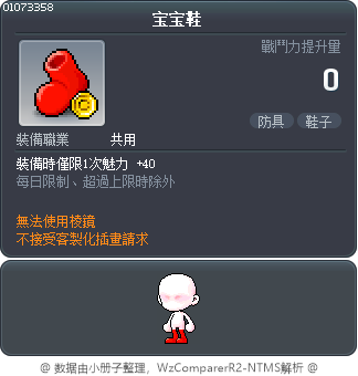 宝宝鞋 Tooltip