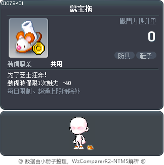 鼠宝拖 Tooltip