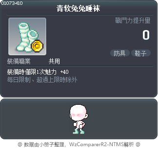 青软兔兔睡袜 Tooltip