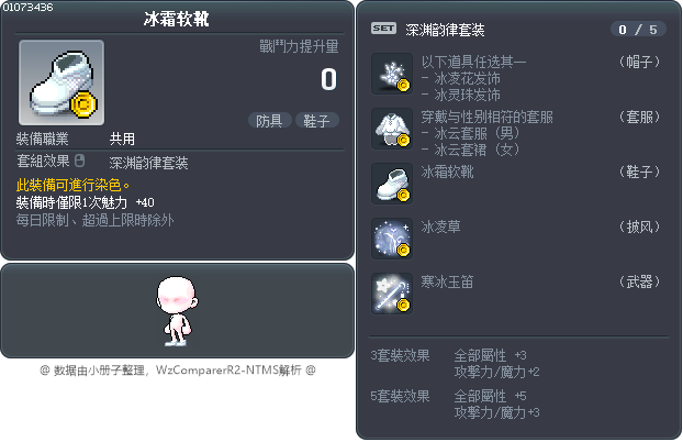 冰霜软靴 Tooltip