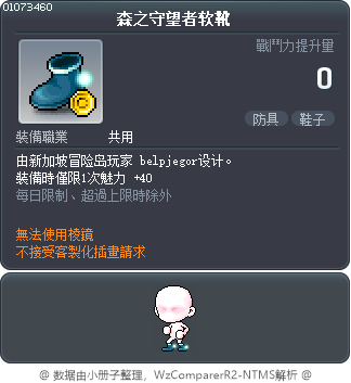 森之守望者软靴 Tooltip