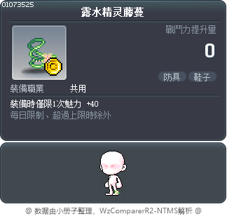 泉水草花 Tooltip