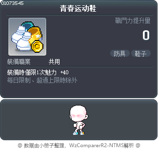 青春运动鞋 Tooltip
