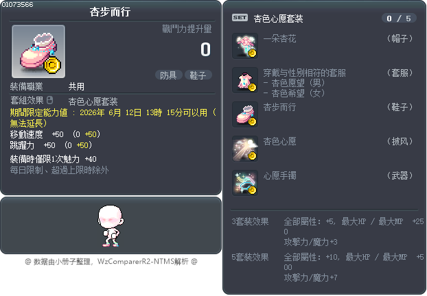 杏步而行 Tooltip