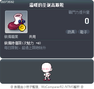 温暖的圣诞高跟鞋 Tooltip