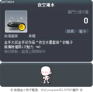 夜空湖水 Tooltip
