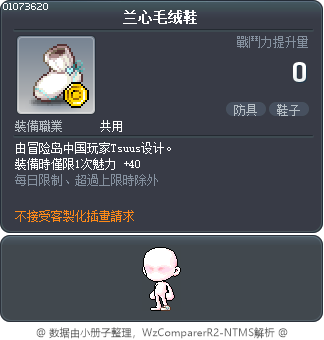 兰心毛绒鞋 Tooltip