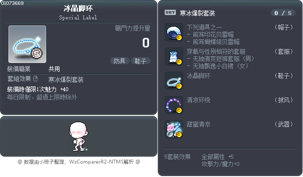 冰晶脚环 Tooltip