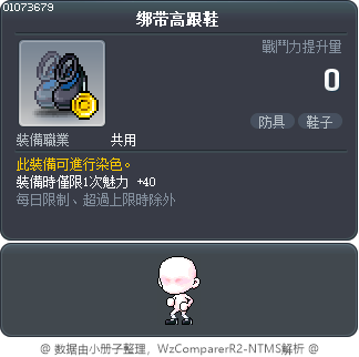 绑带高跟鞋 Tooltip