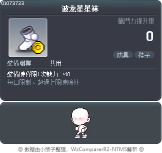 波龙星星袜 Tooltip