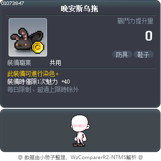 晚安斯乌拖 Tooltip