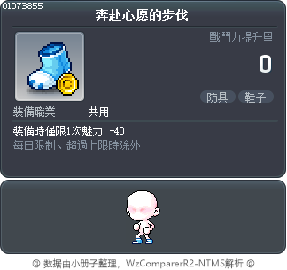 奔赴心愿的步伐 Tooltip