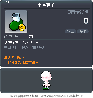 小乖鞋子 Tooltip