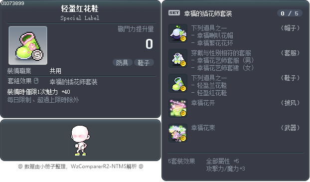 輕飄飄花萼 Tooltip